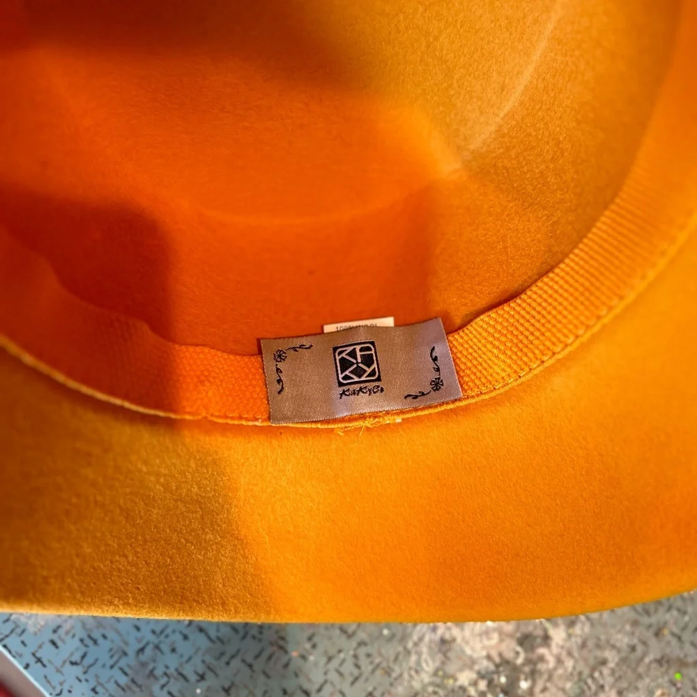 Golden Yellow Fancy Hat